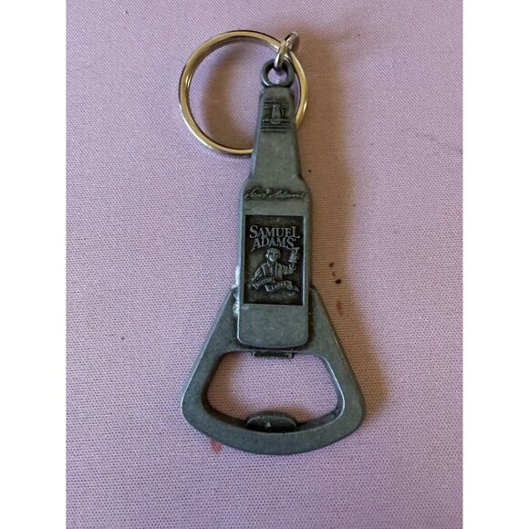Samuel Adams Boston Lager bottle opener keychain - Picture 1 of 2